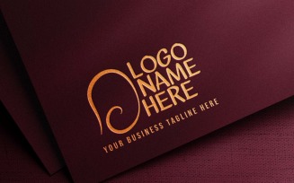 Modern Waving O Letter Creative Logo Design - BRAND IDENTITY