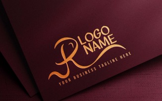 Modern Waving R Letter Creative Logo Design - BRAND IDENTITY
