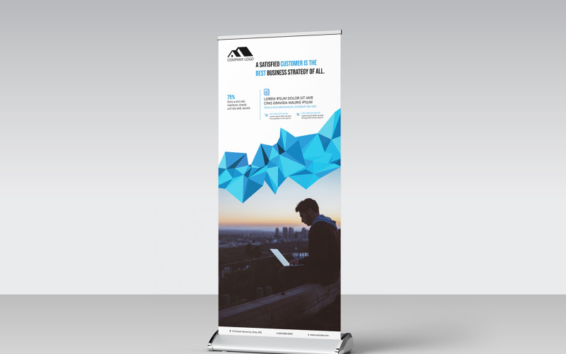 Corporate Business Roll Up Banner Template Corporate Identity