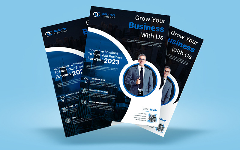 Advertising Corporate Flyer Template Corporate Identity