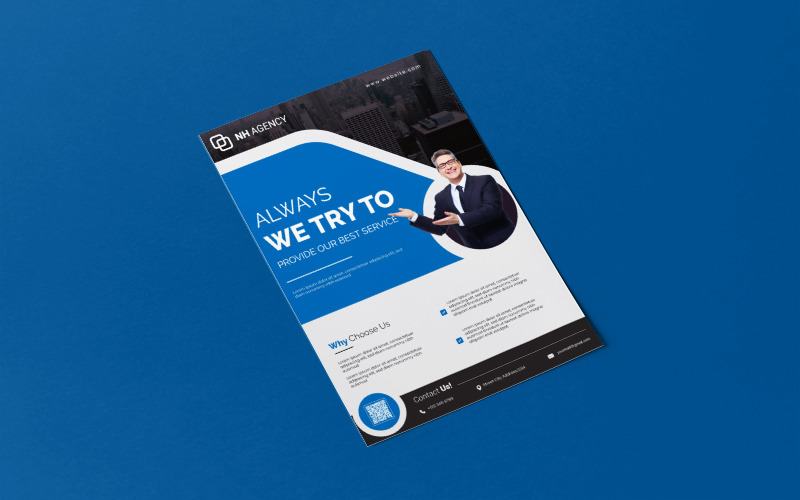 Corporate Business Flyer Free Template Corporate Identity