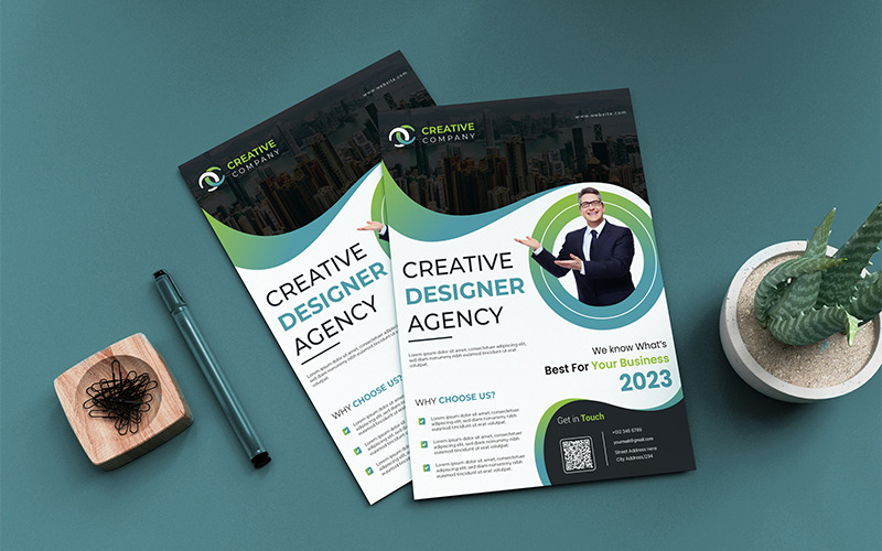 Creative Corporate Business Flyer Template Design Corporate Identity