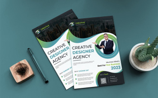 Creative Corporate Business Flyer Template Design