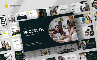 Projecta - Project Management Google Slides Template