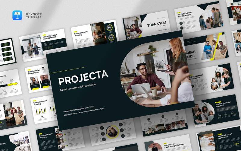 Projecta - Project Management Keynote Template