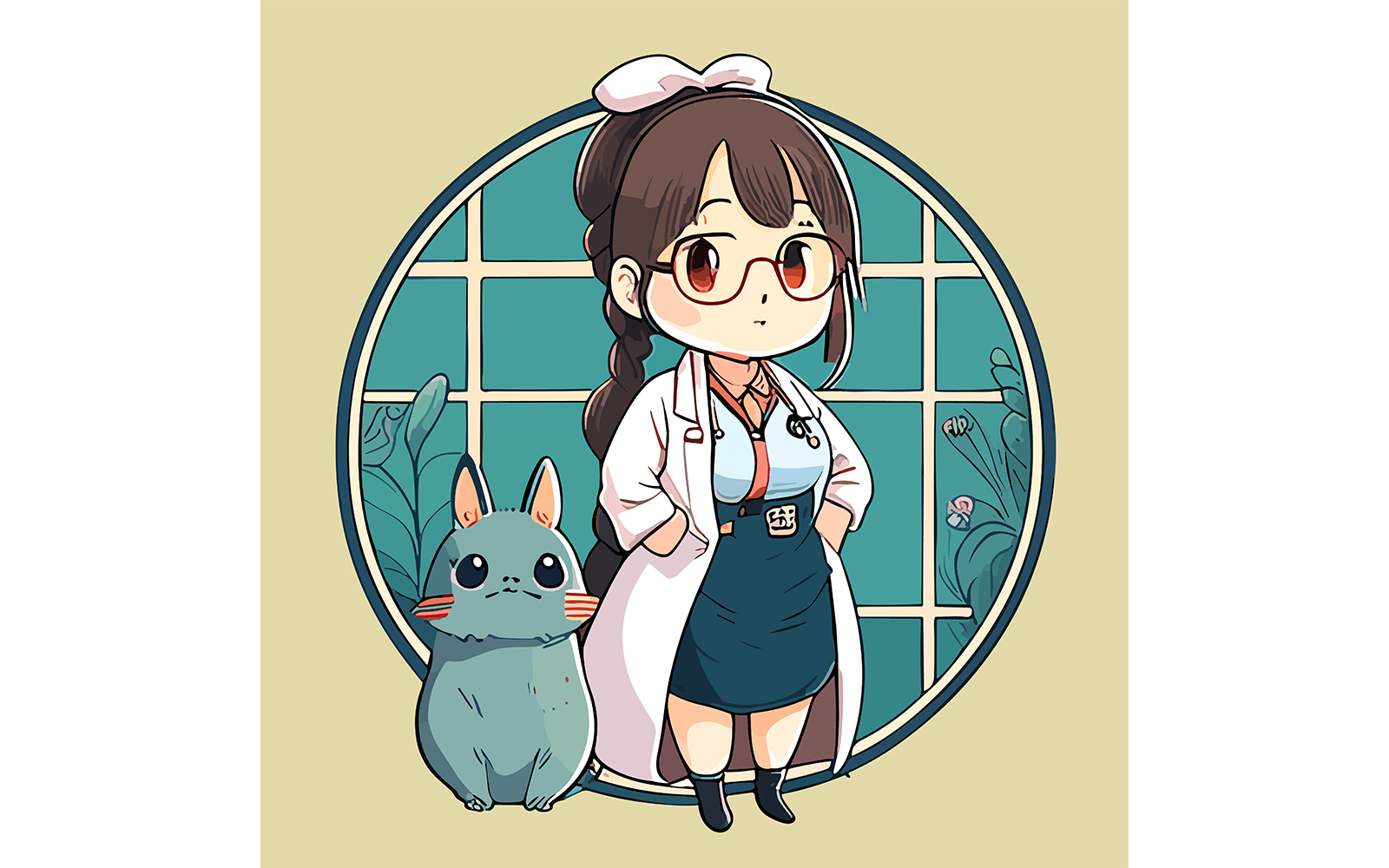 Template #325860 Character Design Webdesign Template - Logo template Preview