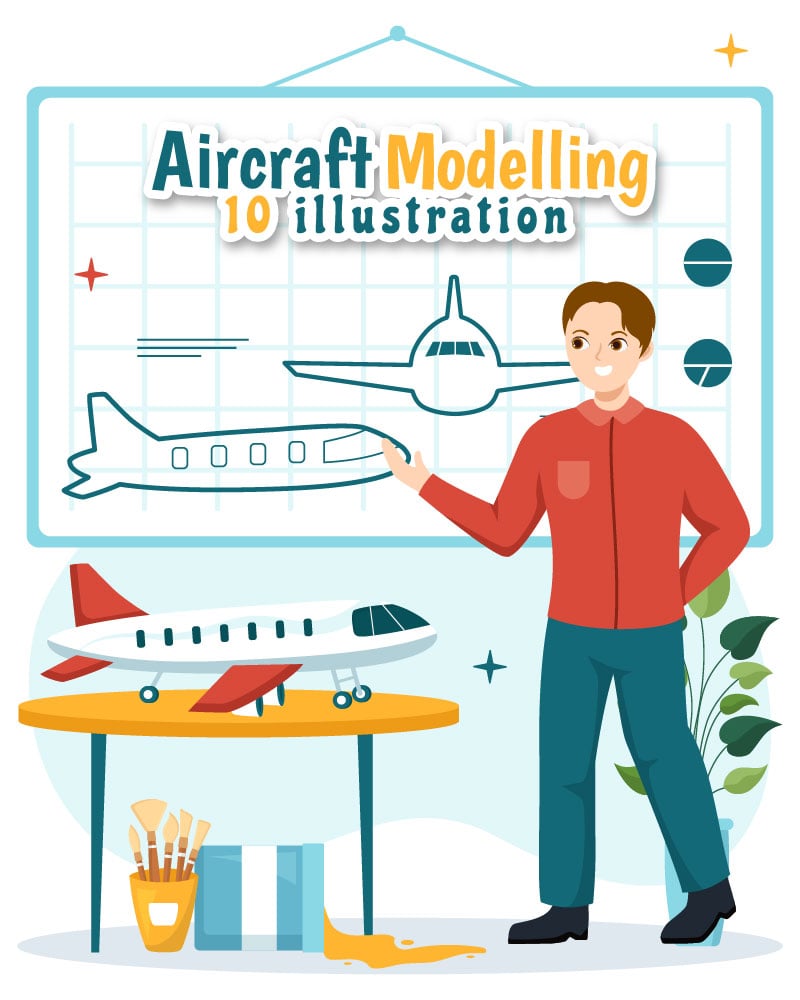 Kit Graphique #325890 Modele Avion Web Design - Logo template Preview