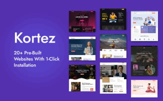 Kortez - The Ultimate, Fast and Flexible Elementor Theme
