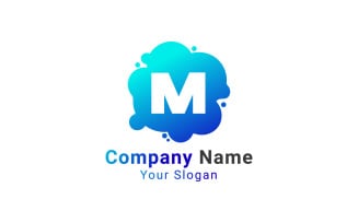 MegaColor Logo, M Letter, Modern Letter Logo Template