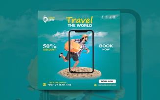 Travel Agency Flyer Template - Travel Guide - Other