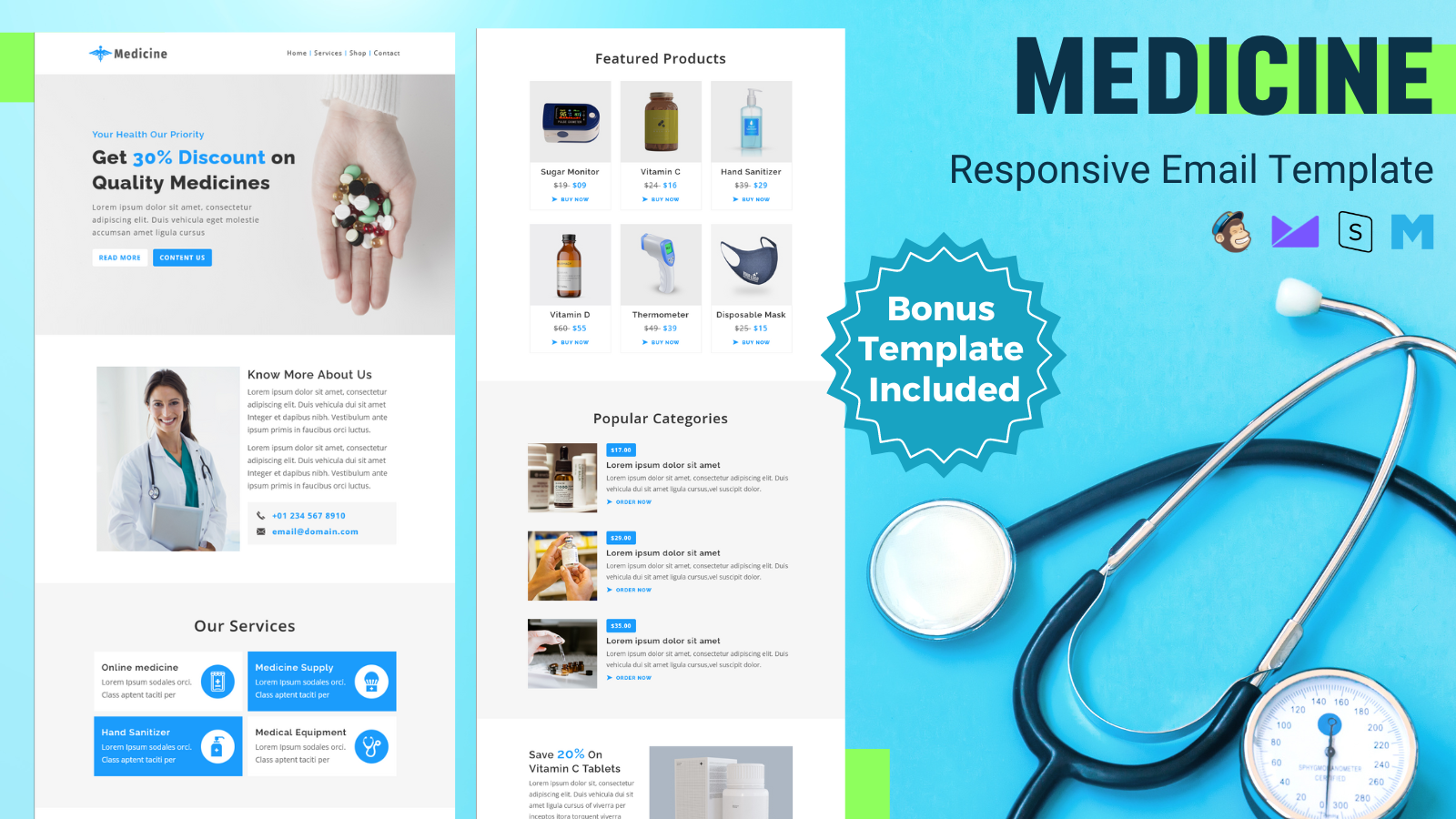 Kit Graphique #326138 Mdecine Pharmacie Divers Modles Web - Logo template Preview