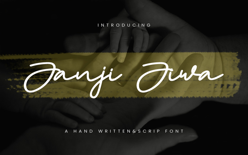 Janji Jiwa - Handwritten Font