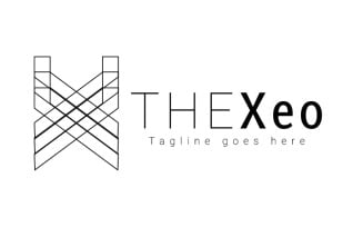 Letter X royal logo design