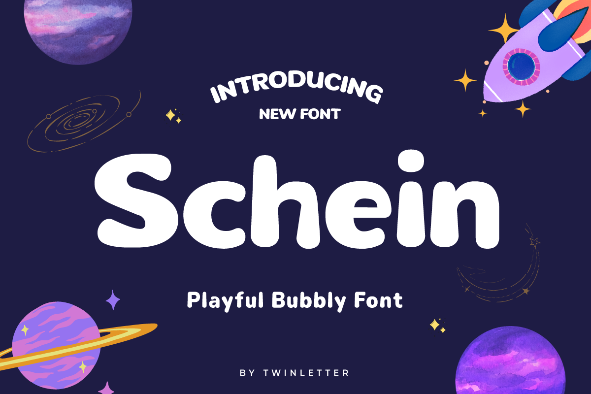 Schein Font - the perfect blend of modern and fun typography