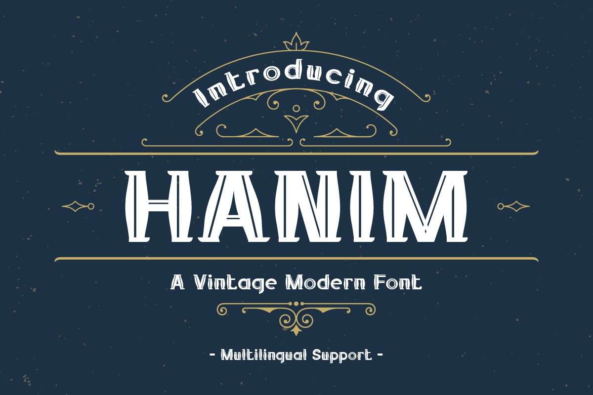 Hanim - Vintage Modern Font