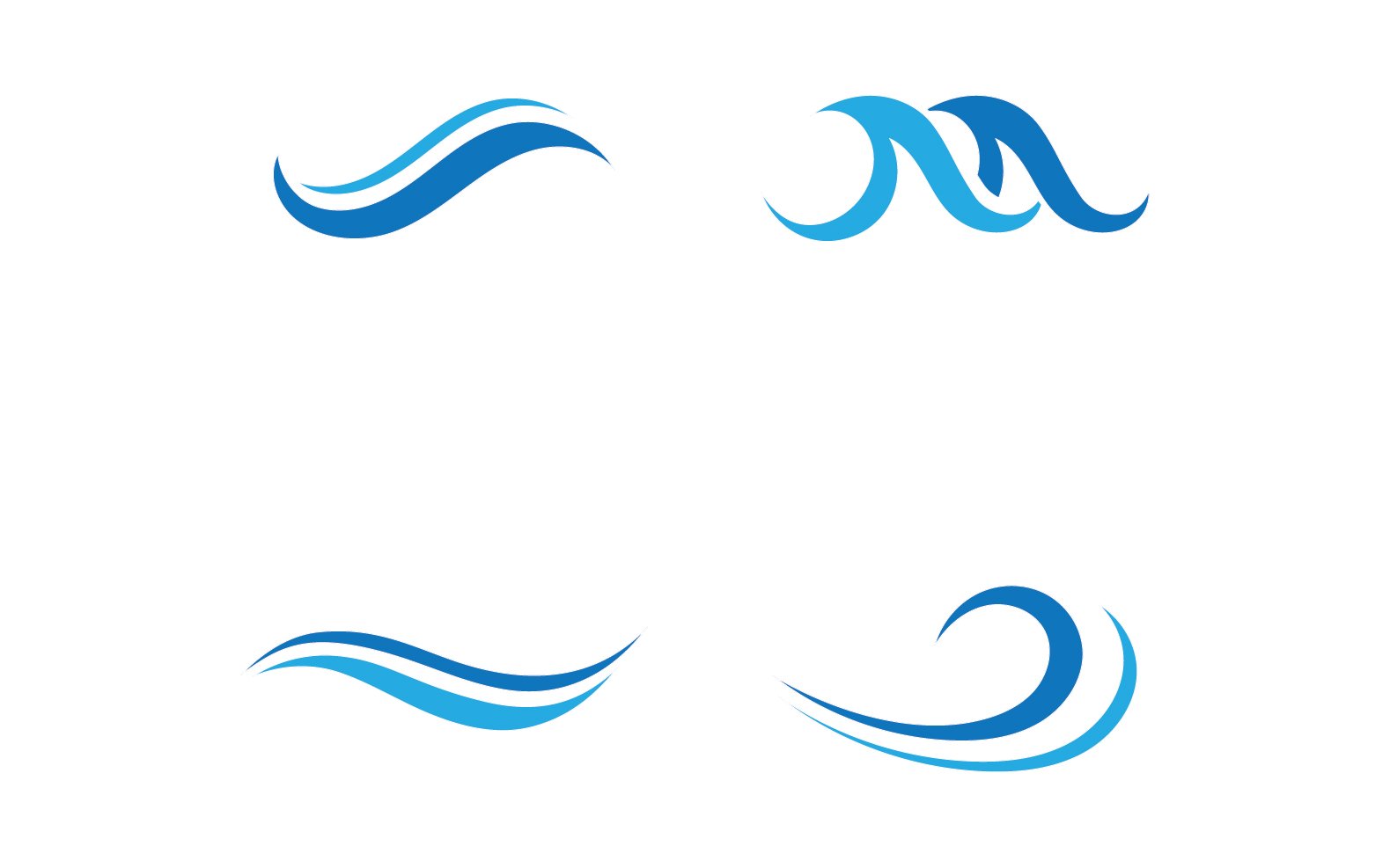 Kit Graphique #326367 Beach Bleu Divers Modles Web - Logo template Preview