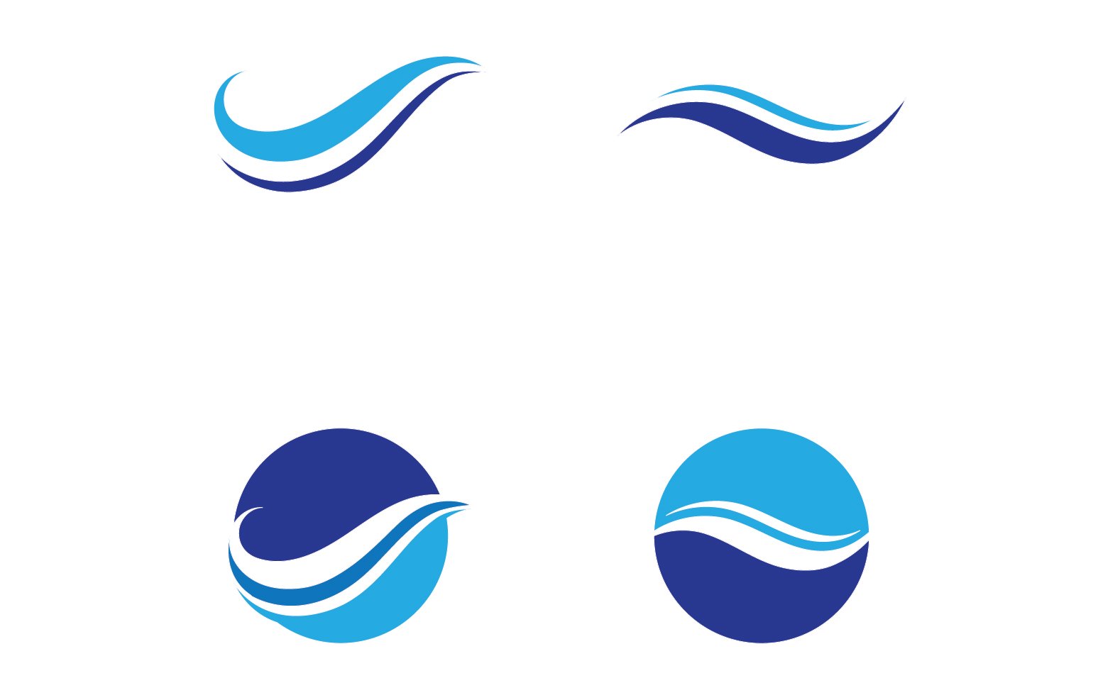 Kit Graphique #326369 Beach Bleu Divers Modles Web - Logo template Preview