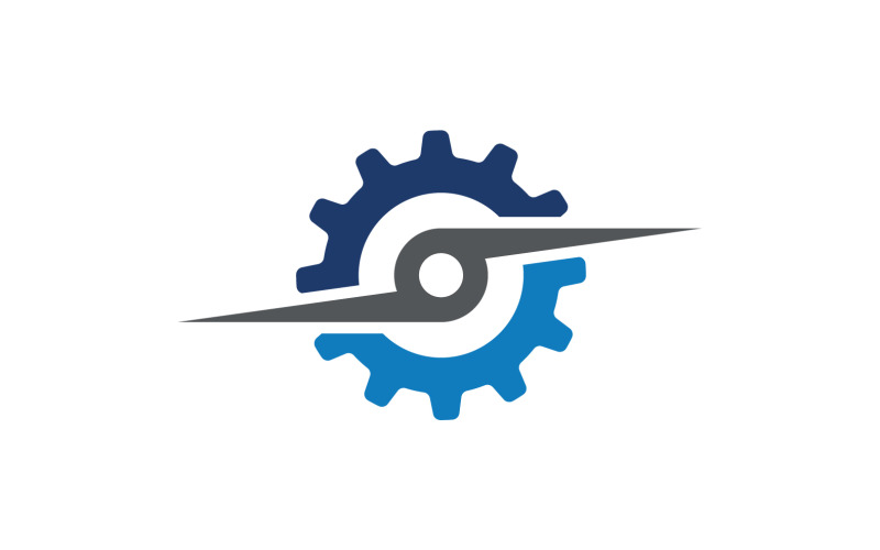 Gear machine symbol logo design vector v4 Logo Template