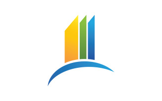 Graphic Business finance logo vector design v11