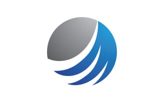 Graphic Business finance logo vector design v15