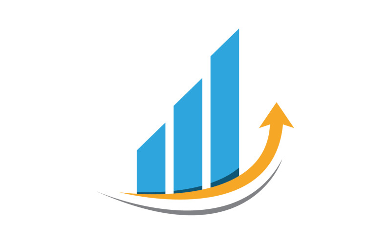 Graphic Business finance logo vector design v17 Logo Template