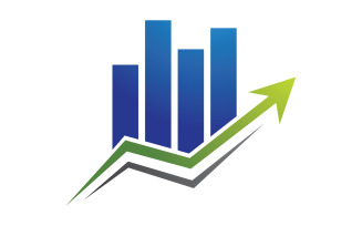 Graphic Business finance logo vector design v18