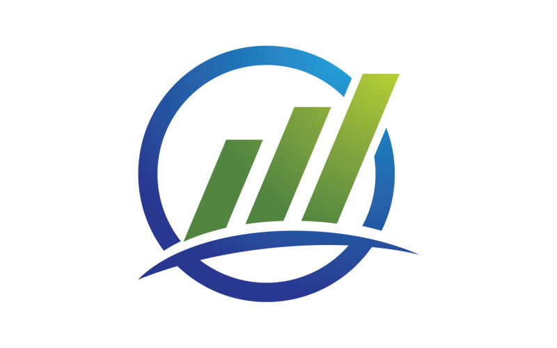 Graphic Business finance logo vector design v22 Logo Template