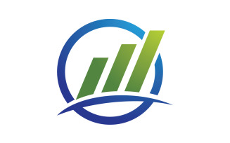 Graphic Business finance logo vector design v22