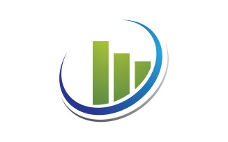 Graphic Business finance logo vector design v5