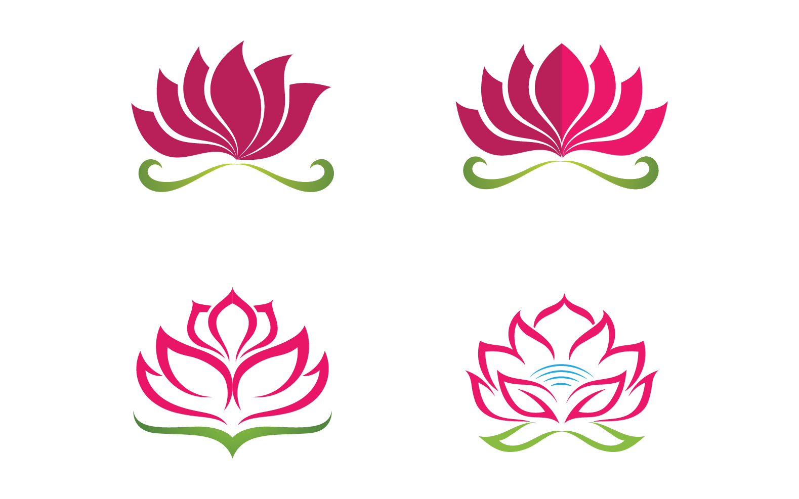 Template #326560 Yoga Lotus Webdesign Template - Logo template Preview