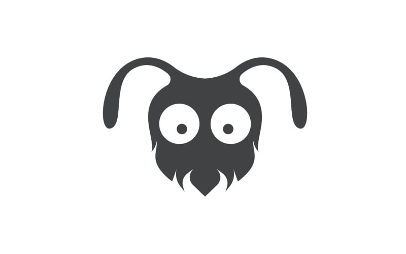 Ant head animals logo vector v28 Logo Template