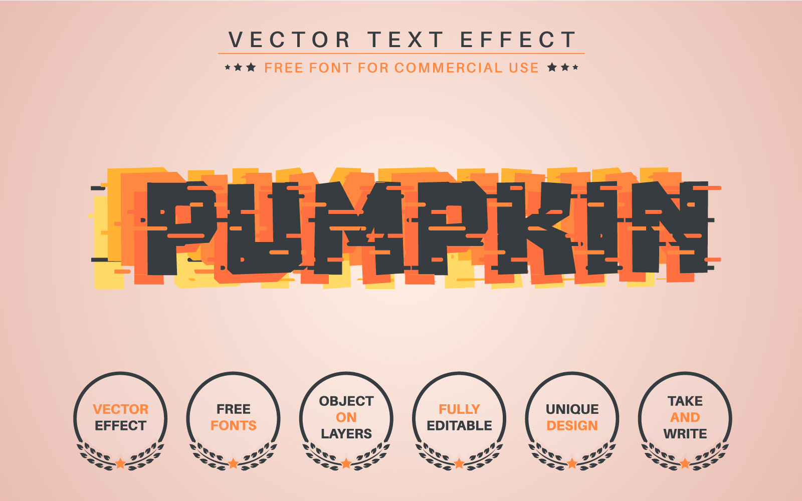 Template #326691 Effect Font Webdesign Template - Logo template Preview