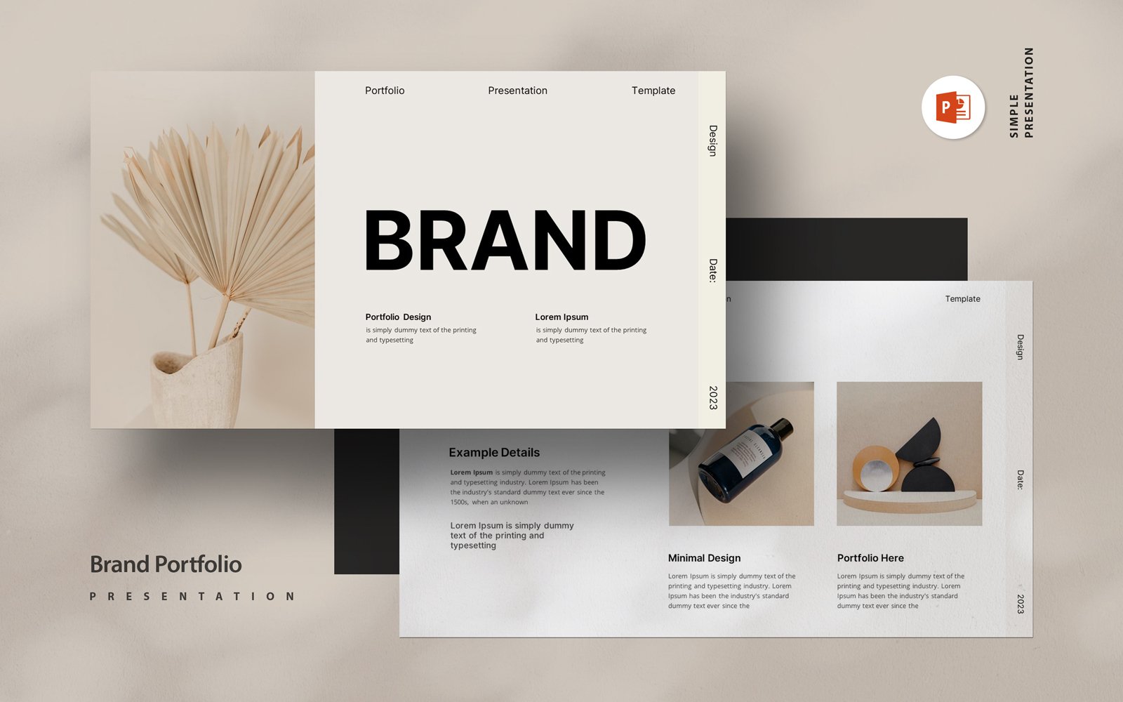 Kit Graphique #326695 Brand Portfolio Divers Modles Web - Logo template Preview