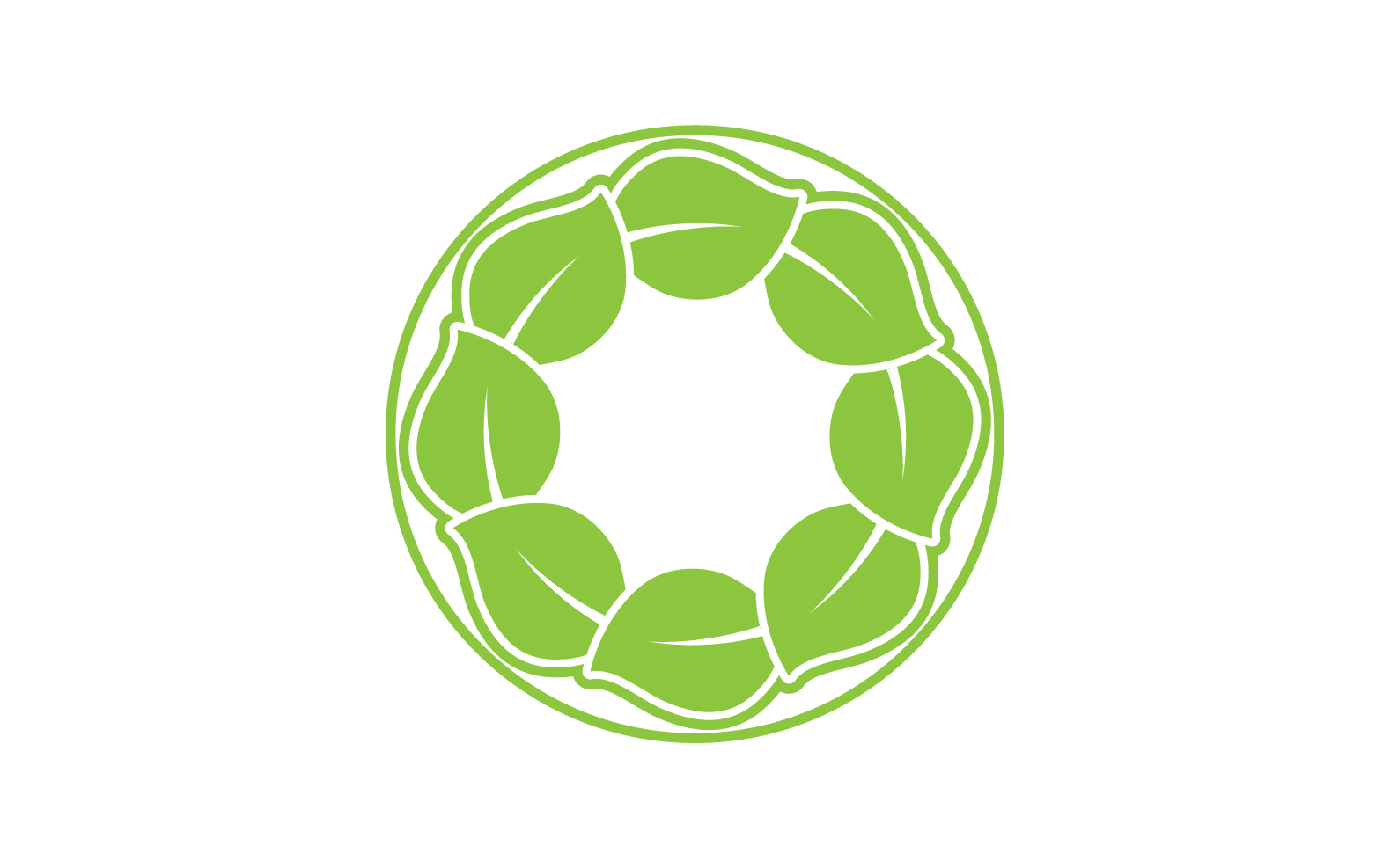 Kit Graphique #326836 Green Feuille Divers Modles Web - Logo template Preview