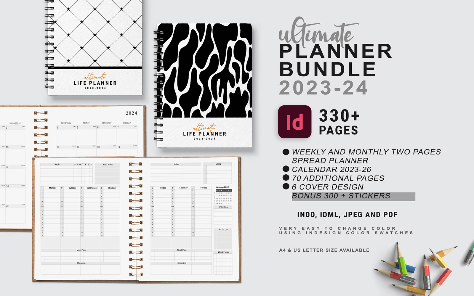 Template #326931 Planner Planner Webdesign Template - Logo template Preview