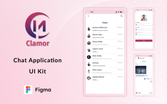 Clamor - Chat Application UI Kit