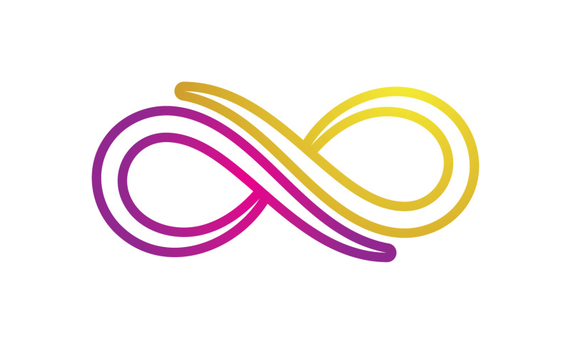 Infinity design loop logo vector v11 Logo Template