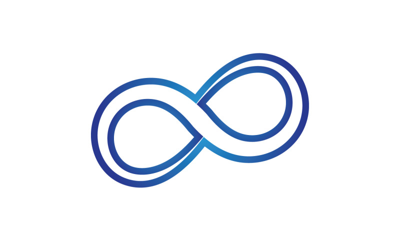 Infinity design loop logo vector v13 Logo Template