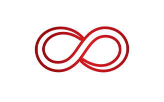 Infinity design loop logo vector v14