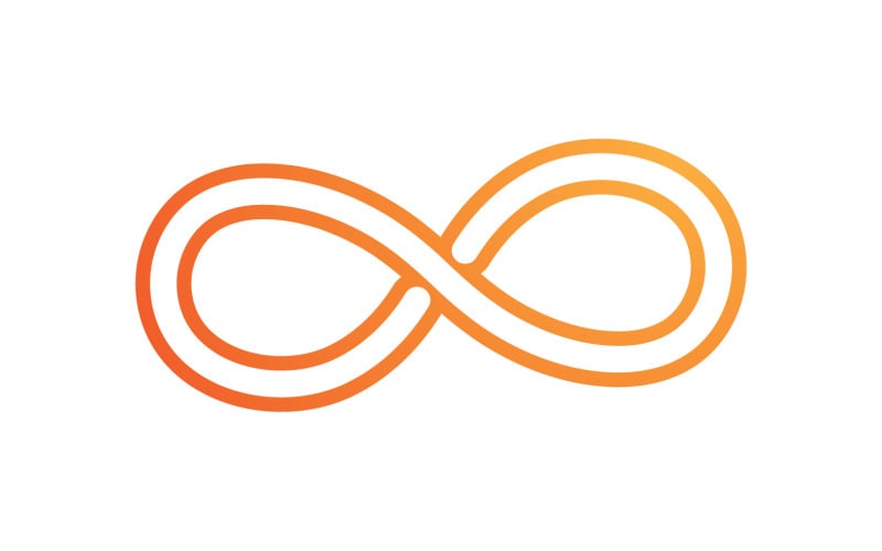 Infinity design loop logo vector v17 Logo Template