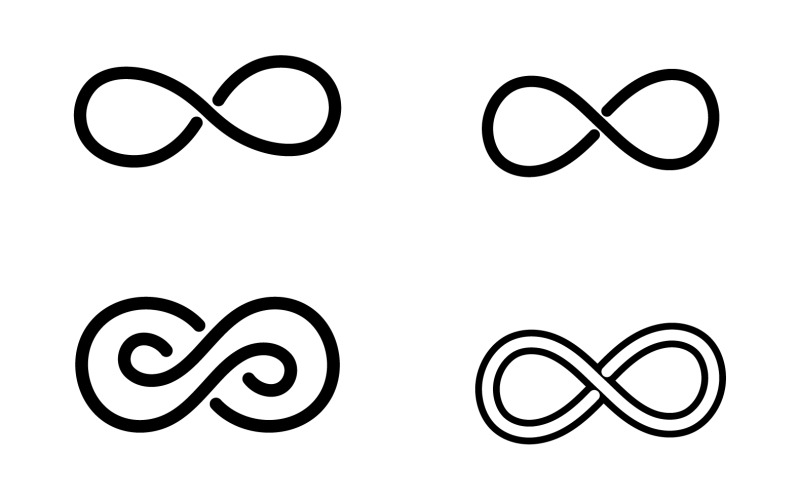 Infinity design loop logo vector v19 Logo Template