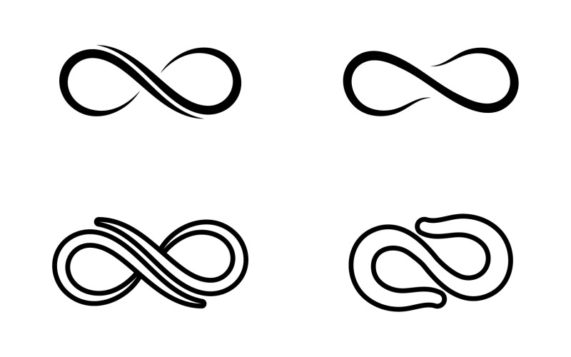 Infinity design loop logo vector v20 Logo Template