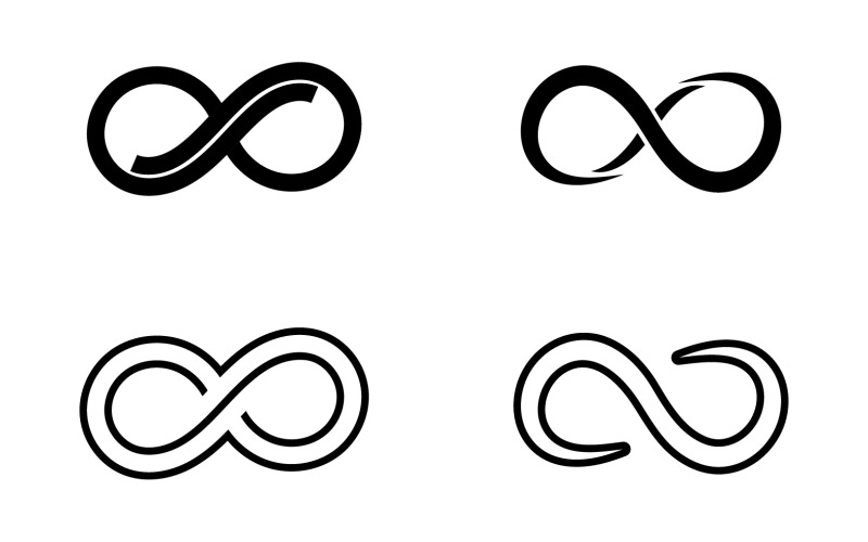 Infinity design loop logo vector v22 Logo Template