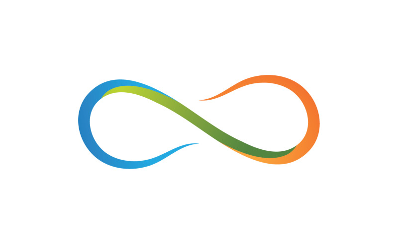 Infinity design loop logo vector v4 Logo Template