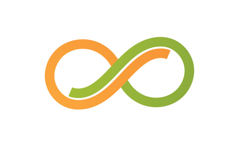 Infinity design loop logo vector v7 Logo Template