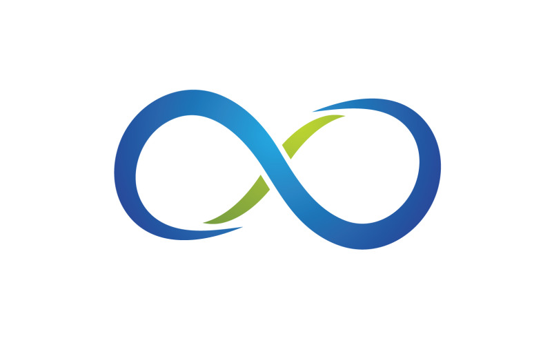 Infinity design loop logo vector v8 Logo Template
