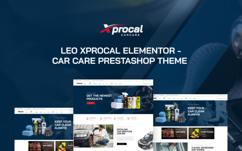Leo Xprocal Elementor - Car Care Prestashop Theme PrestaShop Theme