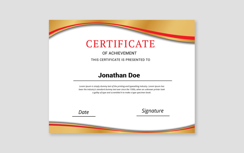 Professional Certificate template, college, diploma certificate template 02 Certificate Template