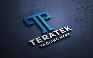 Teratek Letter T Pro Logo Template