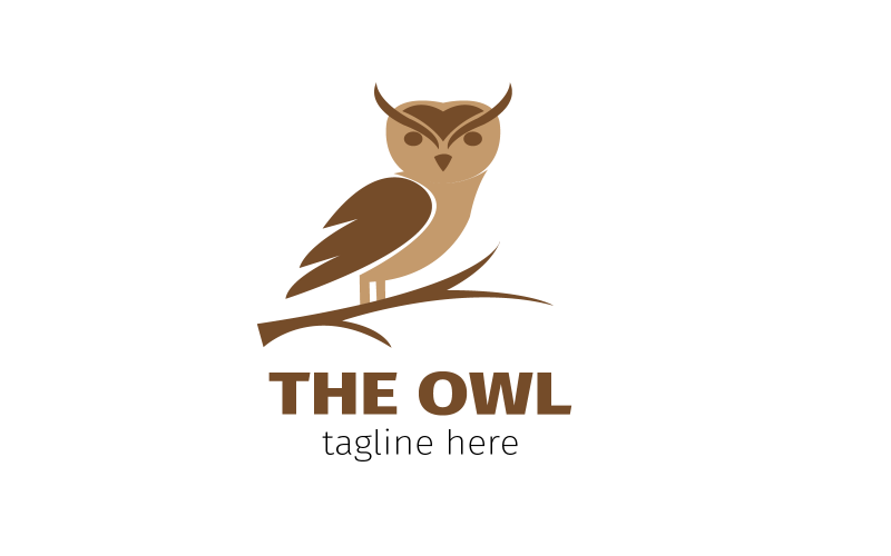The OWL LOGO, Logo template Logo Template